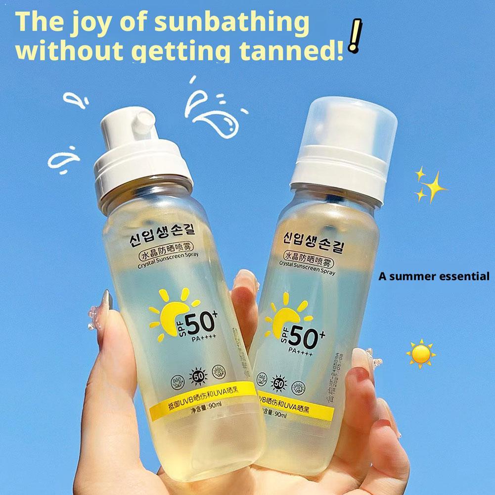 Spf 50 Waterproof Sunscreen - 한국산 SPF 50+ 선스크린 스프레이 가볍고