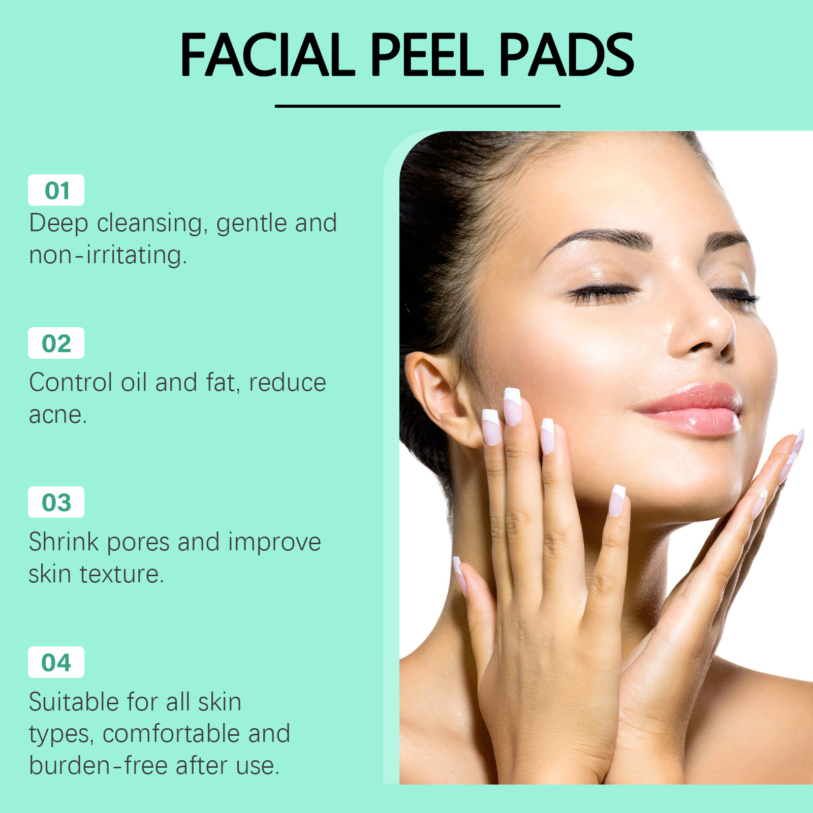 글리콜산 코튼 패드 수축 모공 블랙헤드 제거 오일 컨트 - Salicylic Acid Blackhead Remover 리뷰 및 가격