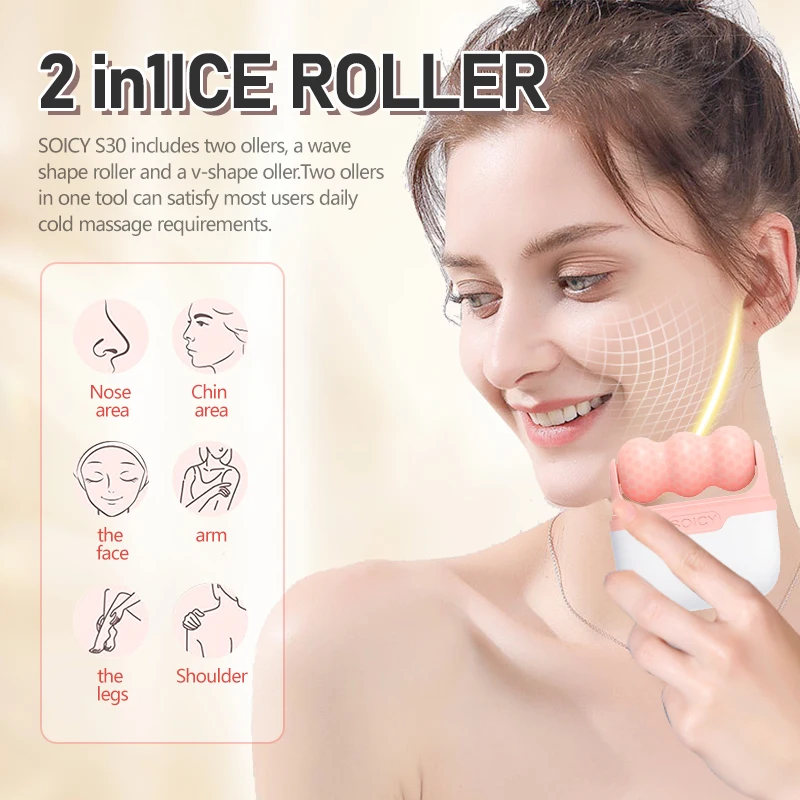 페이스와 눈가 부기 완화, 편두통 통증 완화, 여름철  - Face Ice Roller Puffiness 리뷰 및 가격