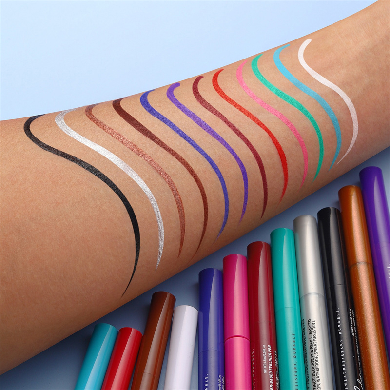매트 레드 리퀴드 아이라이너 블랙 화이트 아이라이너 메 - Waterproof Liquid Eyeliner Pen 리뷰 및 가격