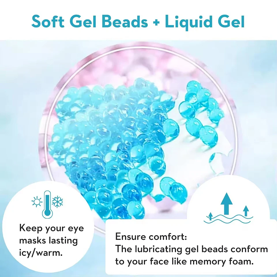 냉찜질 아이 마스크는 다크서클, 부은 눈, 편두통 및  - Skincare 리뷰 및 가격