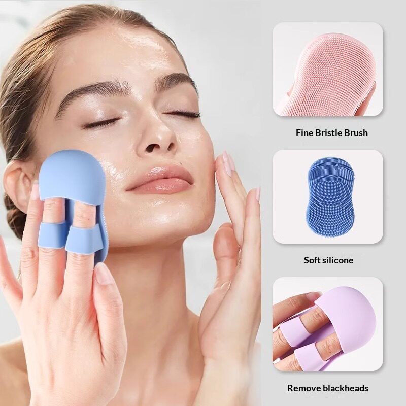 손가락 실리콘 세안 브러쉬 미니 페이스 스크러버 딥 클 - Silicone Face Scrubber Electric 리뷰 및 가격