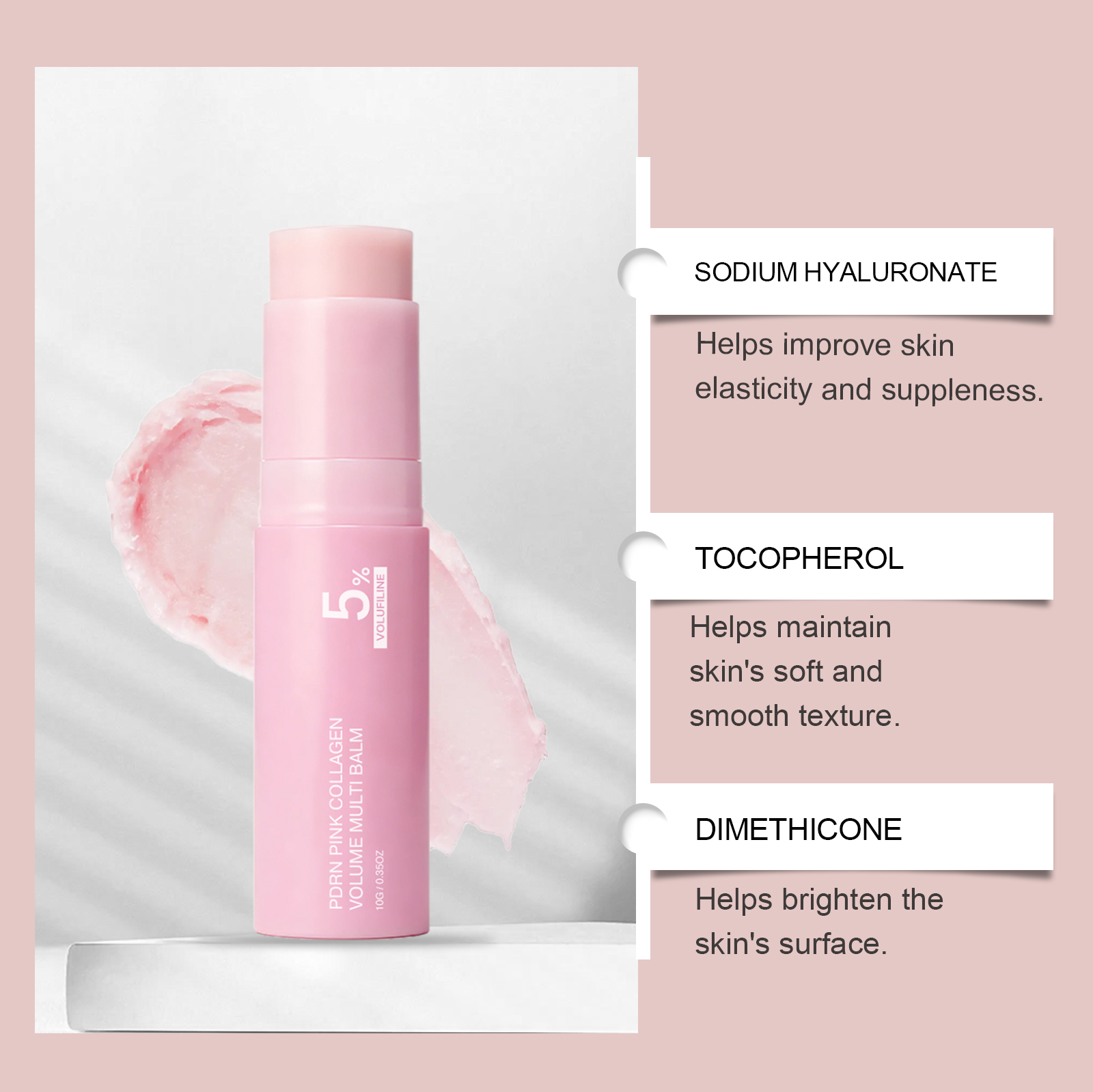 K-뷰티 PDRN 5% 볼루필린 & 콜라겐 멀티밤 스틱 - Retinol Anti Wrinkle Cream 리뷰 및 가격