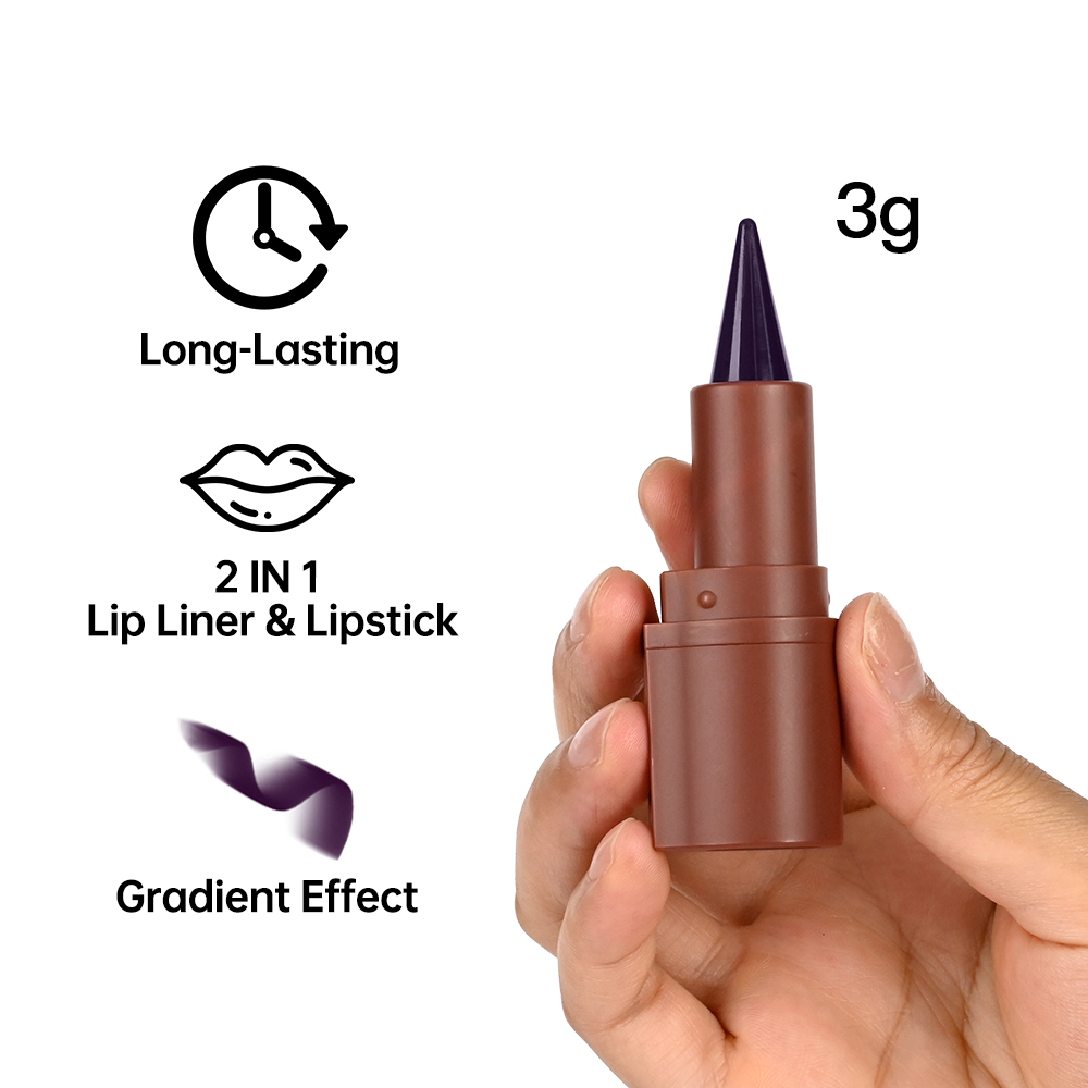 5가지 색상 그라데이션 립 크레용 매트 벨벳 립 라이너 - Matte Velvet Lip Tint Long Lasting 리뷰 및 가격