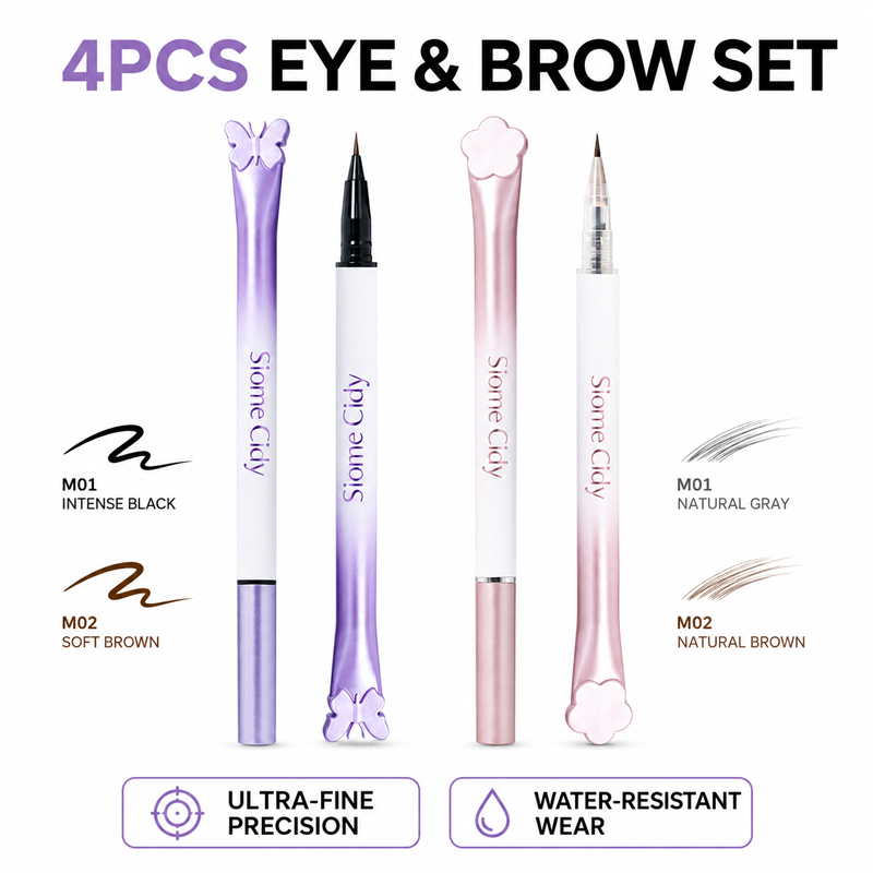 시오메 시디 4종 리퀴드 아이라이너 & 리퀴드 브로우  - Waterproof Liquid Eyeliner Pen 리뷰 및 가격