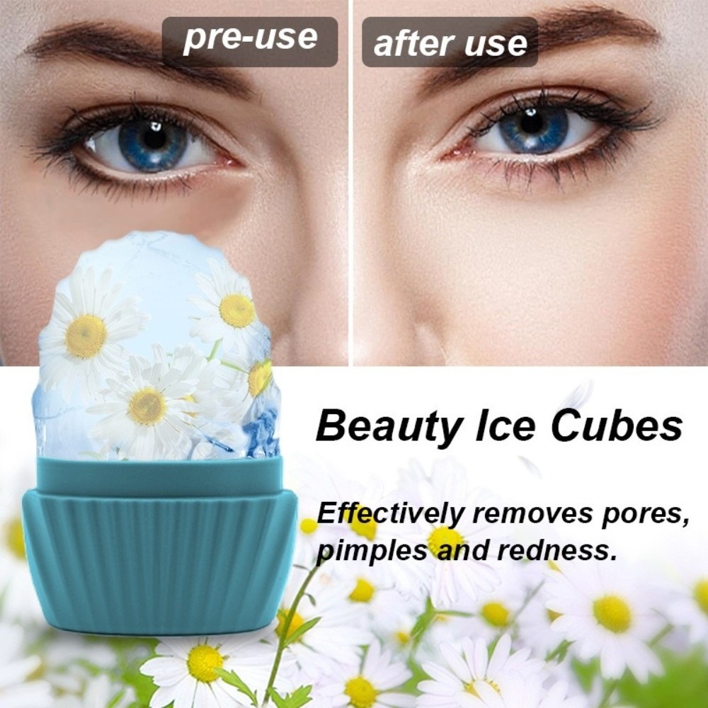 실리콘 아이스 페이스 롤러 쿨링 모공 축소 페이셜 실리 - Face Ice Roller Puffiness 리뷰 및 가격