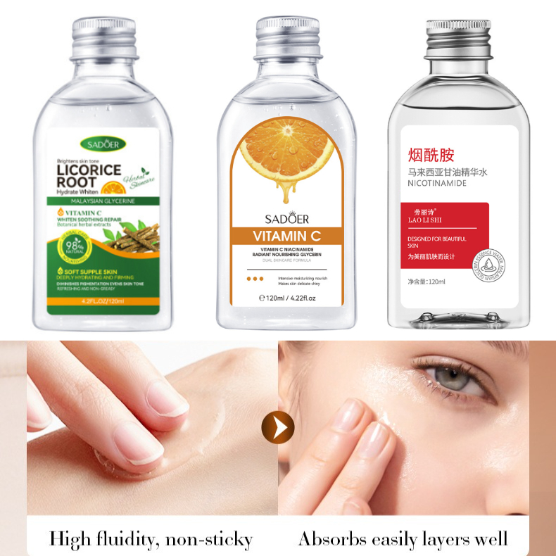 VC 나이아신아마이드 미백 영양 글리세린 감초 뿌리 페 - Niacinamide Pore Shrinking Essence 리뷰 및 가격