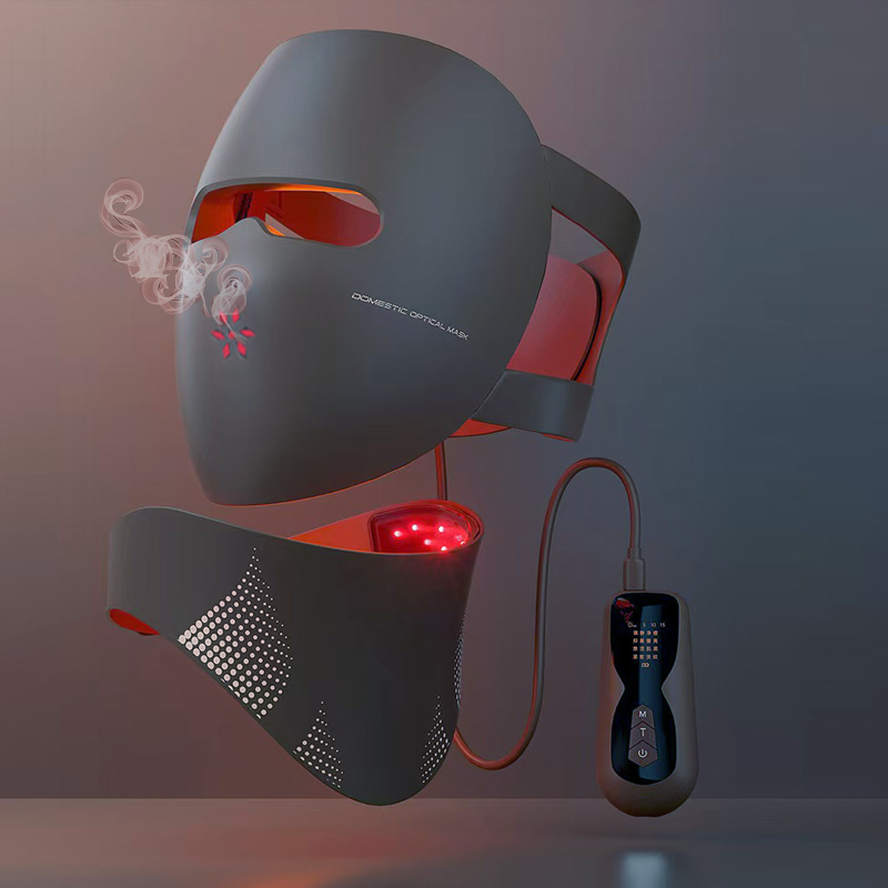 고품질 부드러운 실리콘 3C LED 얼굴 목 마스크 라 - Led Light Therapy Face Mask 리뷰 및 가격
