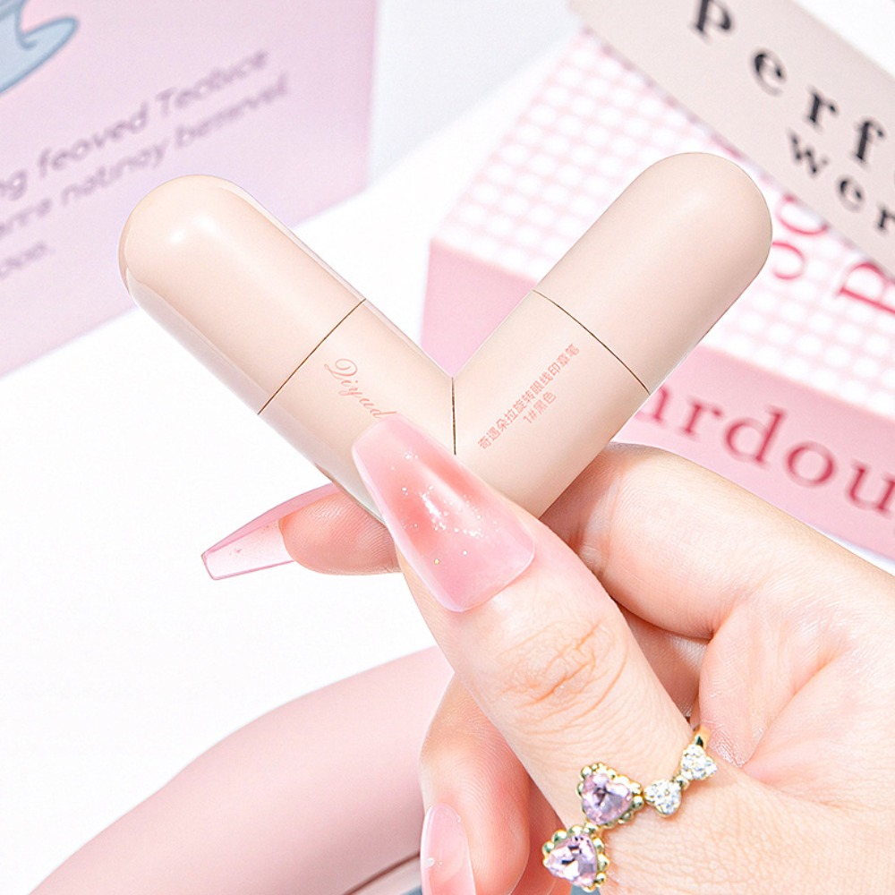 2pcs 무광택 회전식 아이라이너 스탬프 오래 지속되는 - Waterproof Liquid Eyeliner Pen 리뷰 및 가격