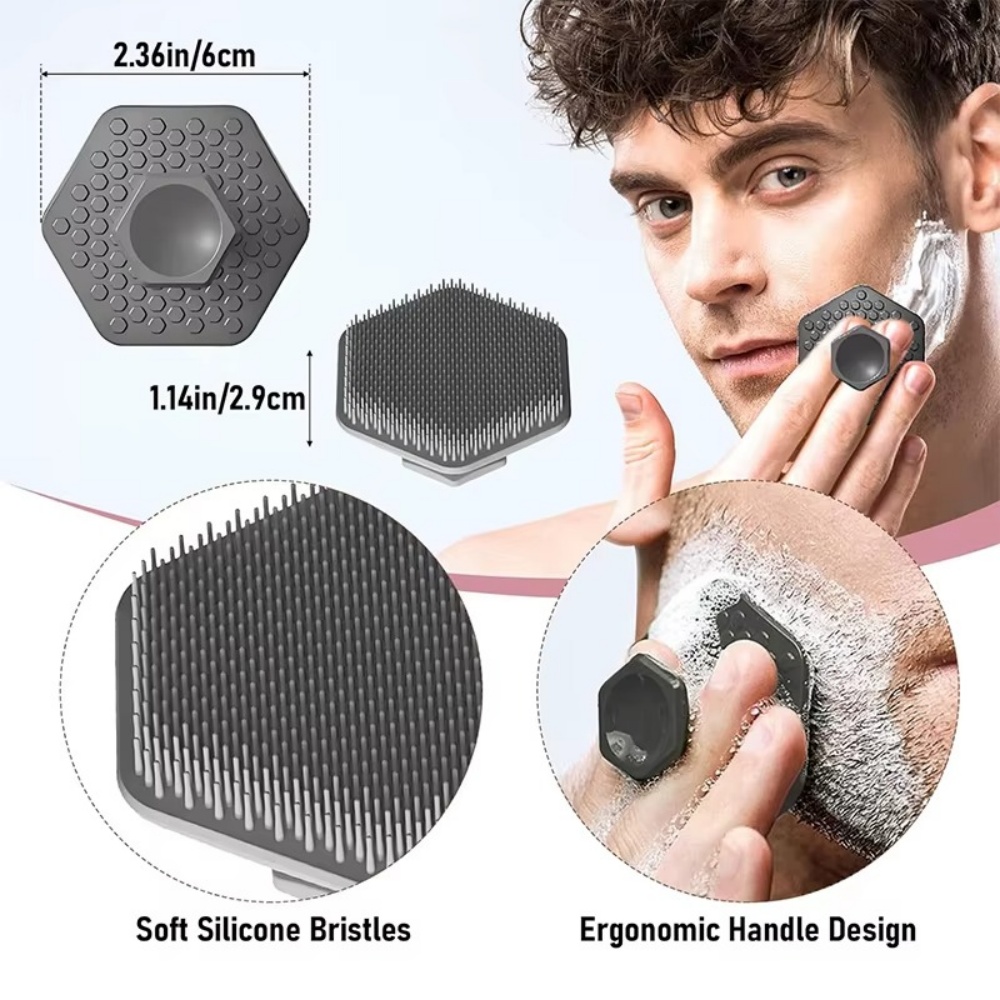 실리콘 얼굴 세정 브러시 스크러버 딥 클렌징 면도 마사 - Silicone Face Scrubber Electric 리뷰 및 가격