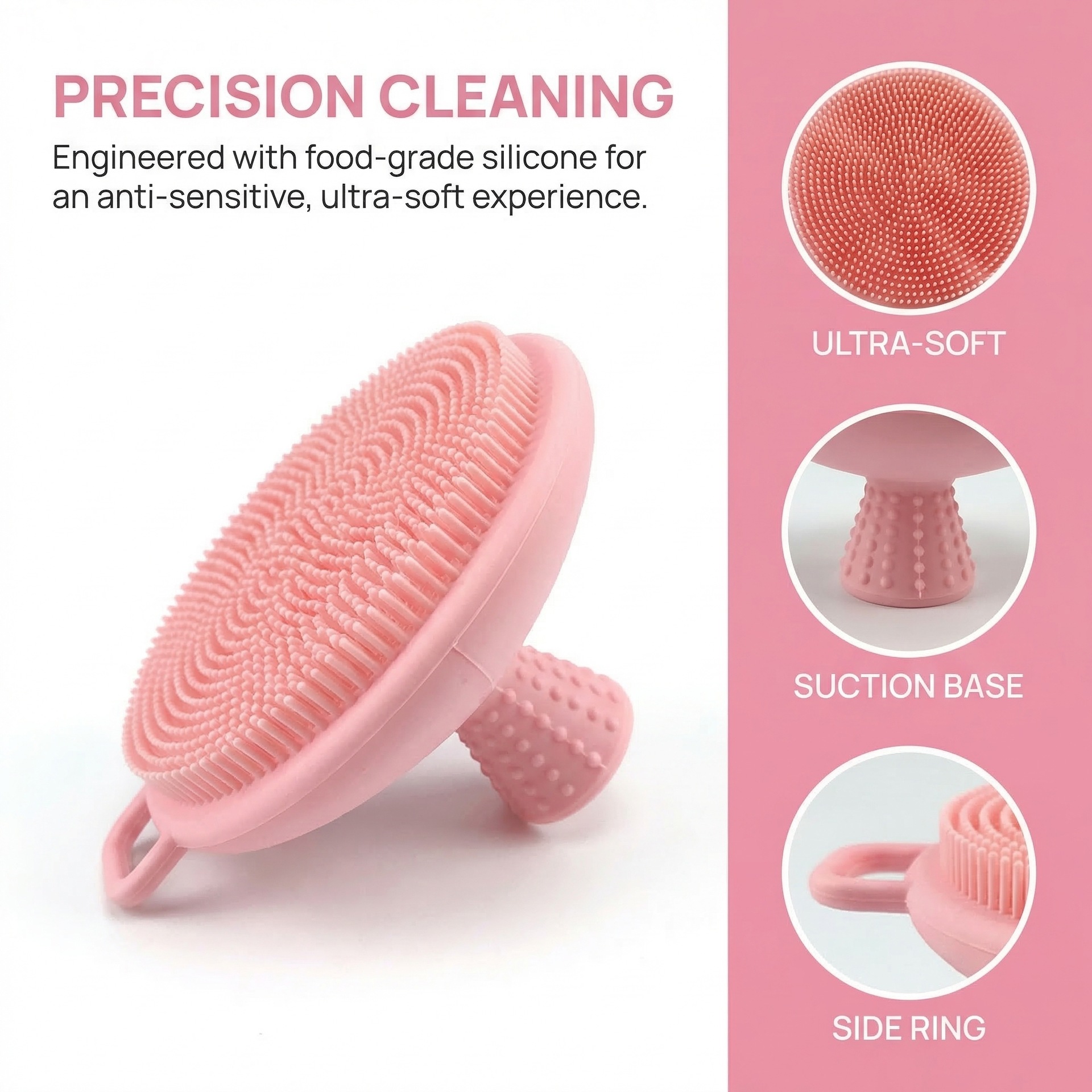 실리콘 스크러버 세안 브러쉬 모공 클리너 브러쉬 피부  - Silicone Face Scrubber Electric 리뷰 및 가격